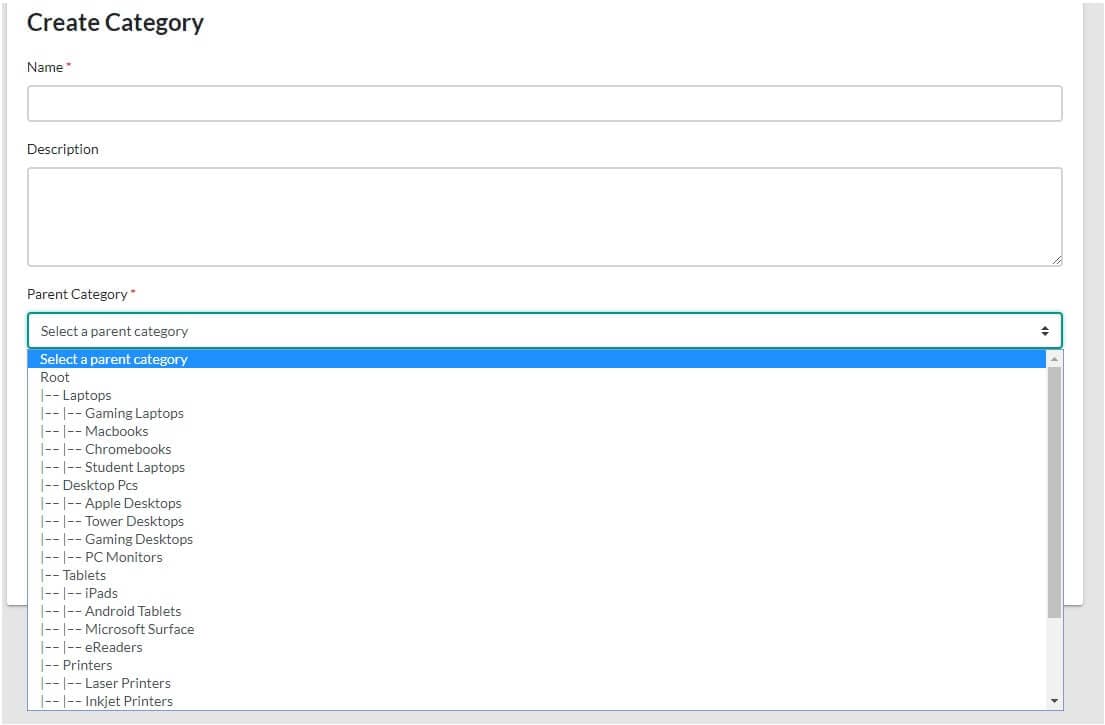 Nested Categories
