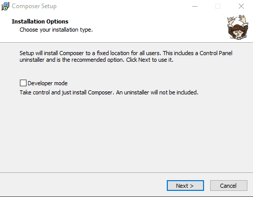 Install Laravel -Composer Installation