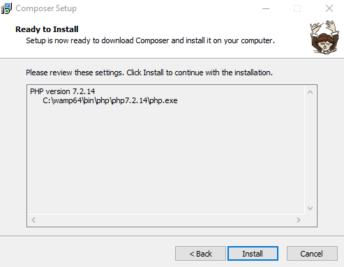 Install Laravel -Composer Installation