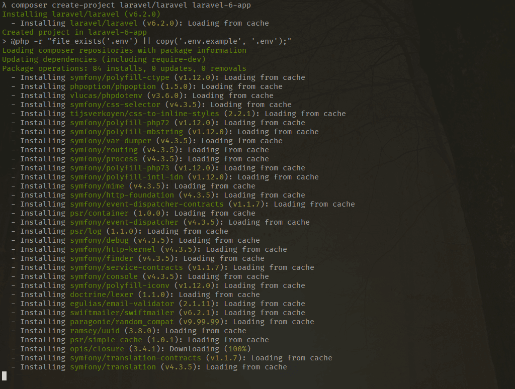 Install Laravel on Windows