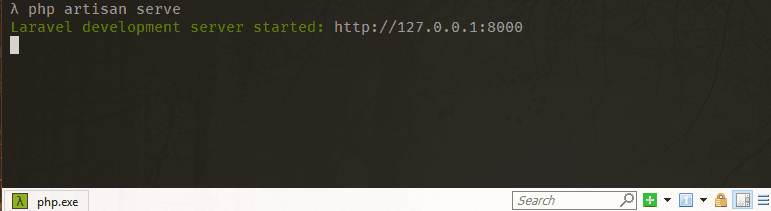 Running Laravel 6 Application